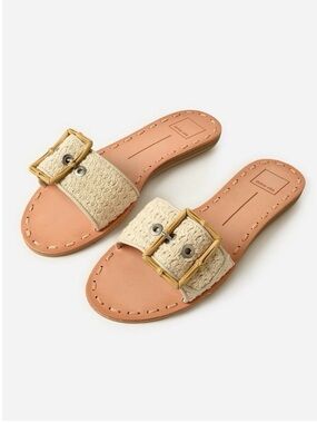 Dolce Vita Dasa Sandal in Sandstone Knit  8